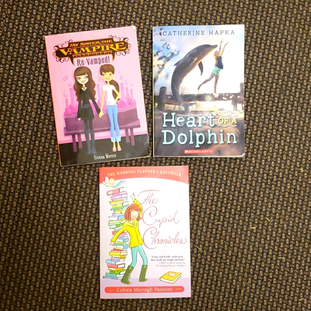Girls Chapter books  set of 3